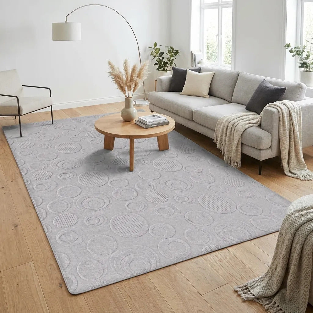 Alfombra Nórdica 200x290 Living Comedor Antideslizante
