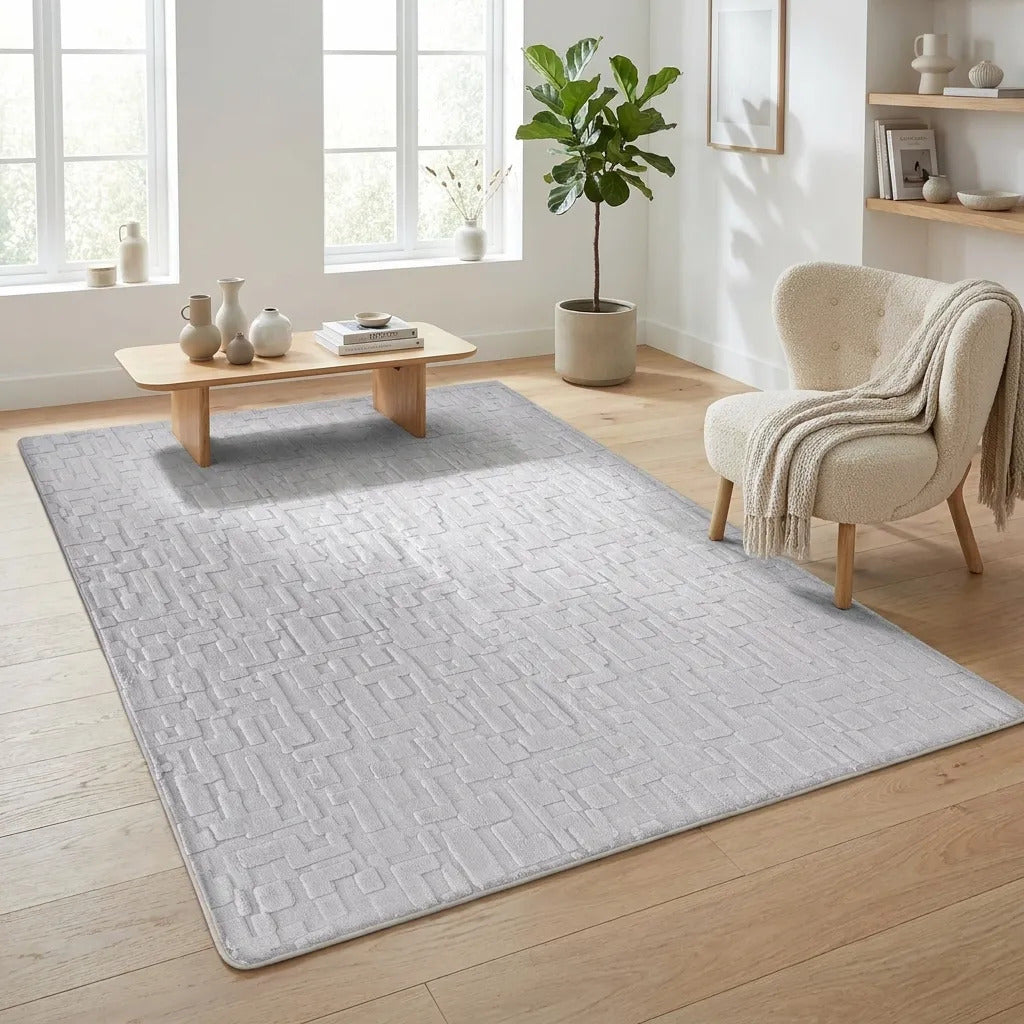 Alfombra Nordica Living 160x230 Antideslizante Poliester