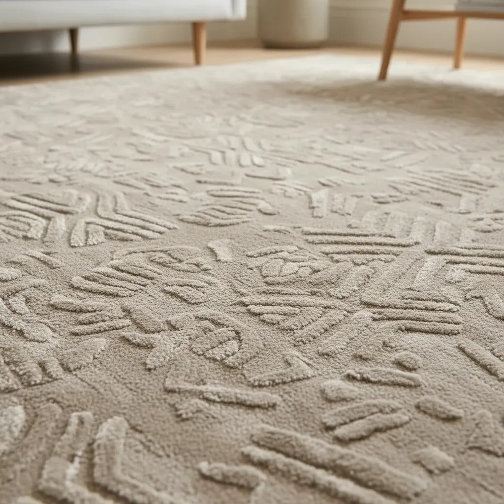 Alfombra Nórdica Living 160x230 Antideslizante Poliéster