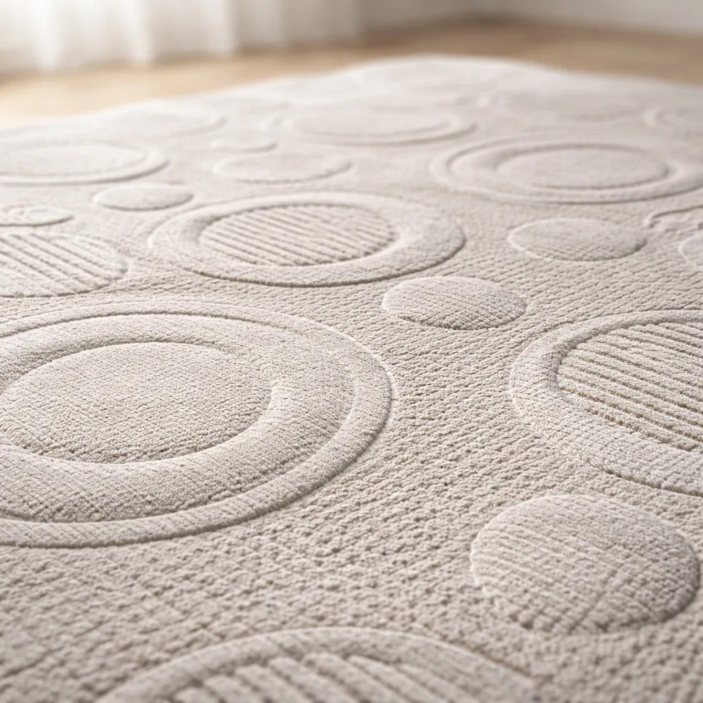 Alfombra Nórdica Living 160x230 Antideslizante Poliéster