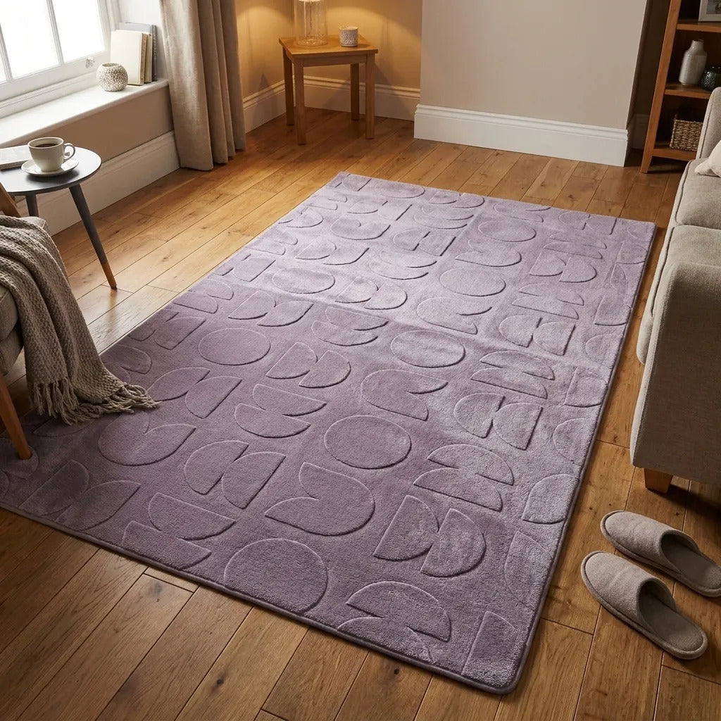 Alfombra Nórdica Living 160x230 Antideslizante Poliéster