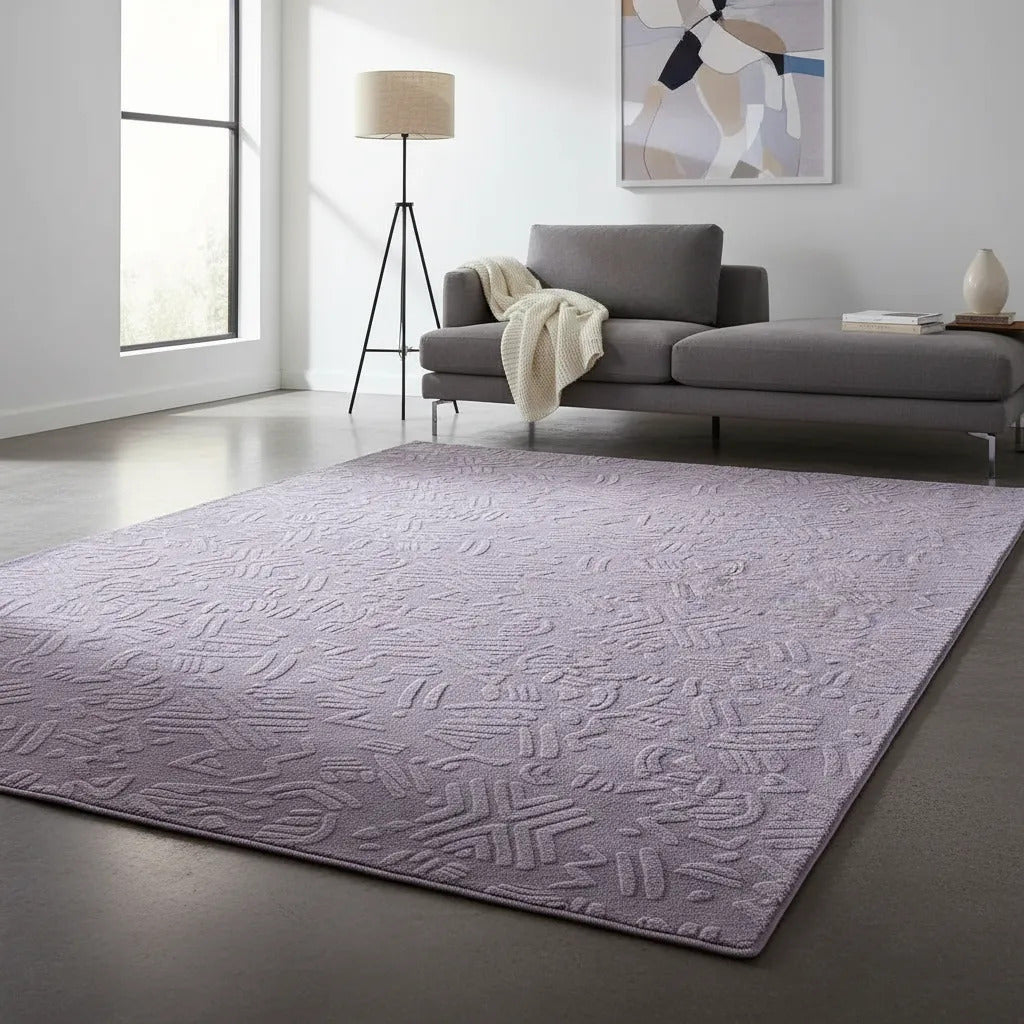 Alfombra Nórdica Living 160x230 Antideslizante Poliéster
