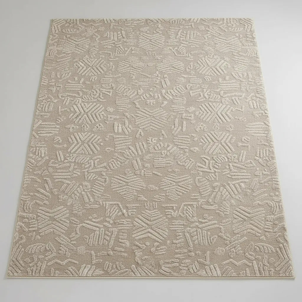 Alfombra Nórdica Living 160x230 Antideslizante Poliéster